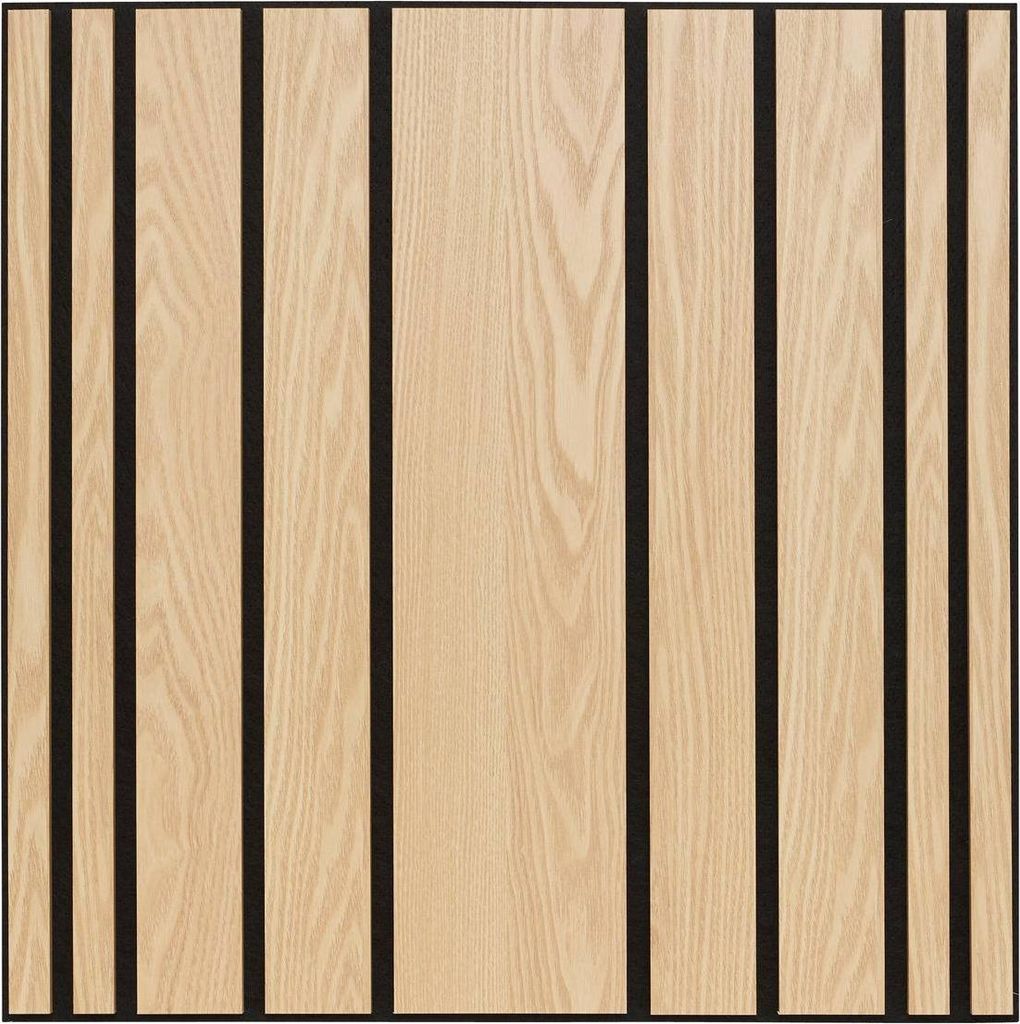 Wanddekorationspaneel colva beige schwarzer hintergrund 60x60cm - Atmosphera créateur d'intérieur