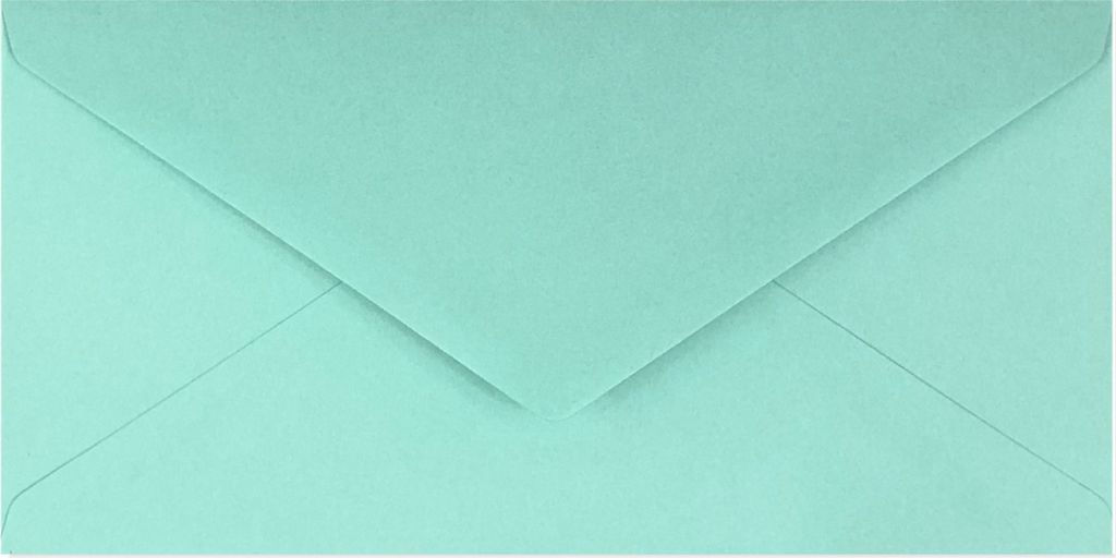 Bunte blaue pastellfarbene Briefumschläge 120g DL 10 Stk. Nr. 12