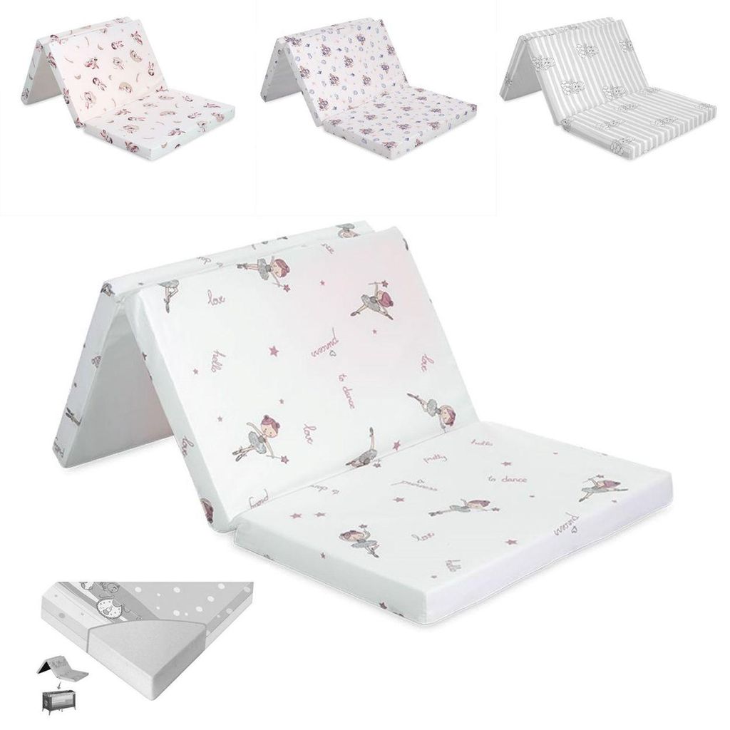 Lorelli Babymatratze Classic faltbar 120 x 60 x 5 cm Bezug Produktbild 