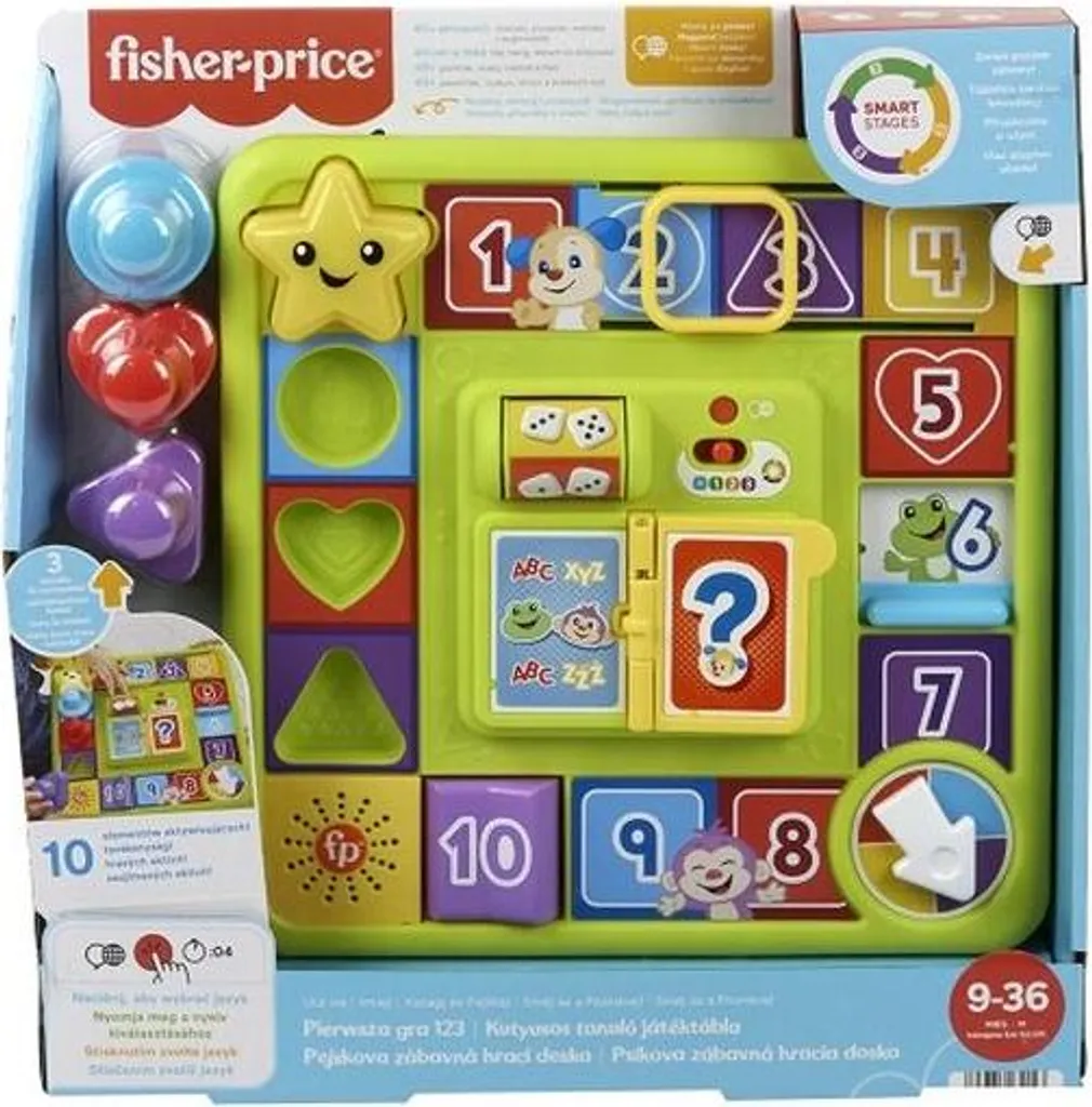 Ballon de Foot Interactif Bébé Fisher-Price Premier Match 123 HRB72
