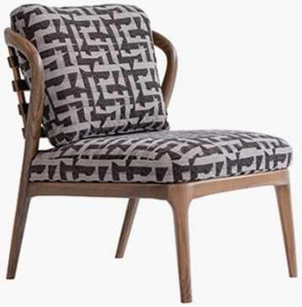 Sessel Wohnzımmer Modernen Luxus Design Grau Einsitzer Sofa Produktbild 