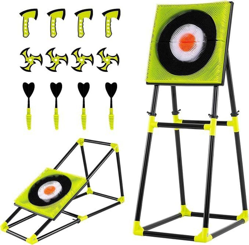 4-in-1 Axtwerpset, boogschietset voor kinderen en Productafbeelding 