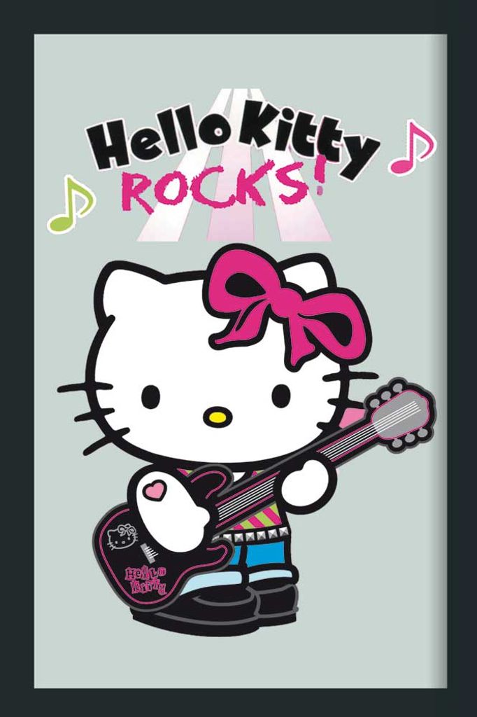 Hello Kitty Rock - 20x30 cm bedruckter | Kaufland.de