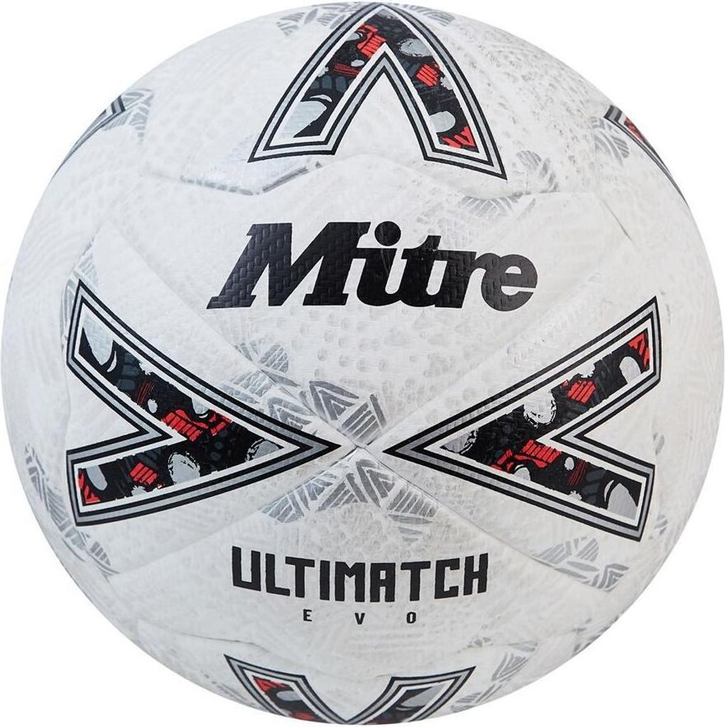 Mitre - "Ultimatch Evo" Fußball 2024 CS1923 (3) (Weiß)