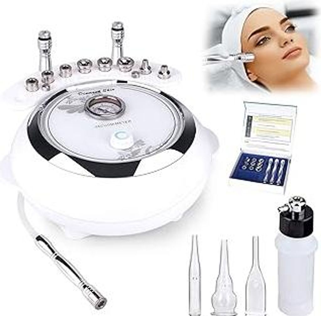 TwoWin Diamant Mikrodermabrasion Dermabrasion Maschine, 3 in 1 Professionelle Hautverjüngung Akne Faltenbehandlung Salonausstattung für Gesicht m...