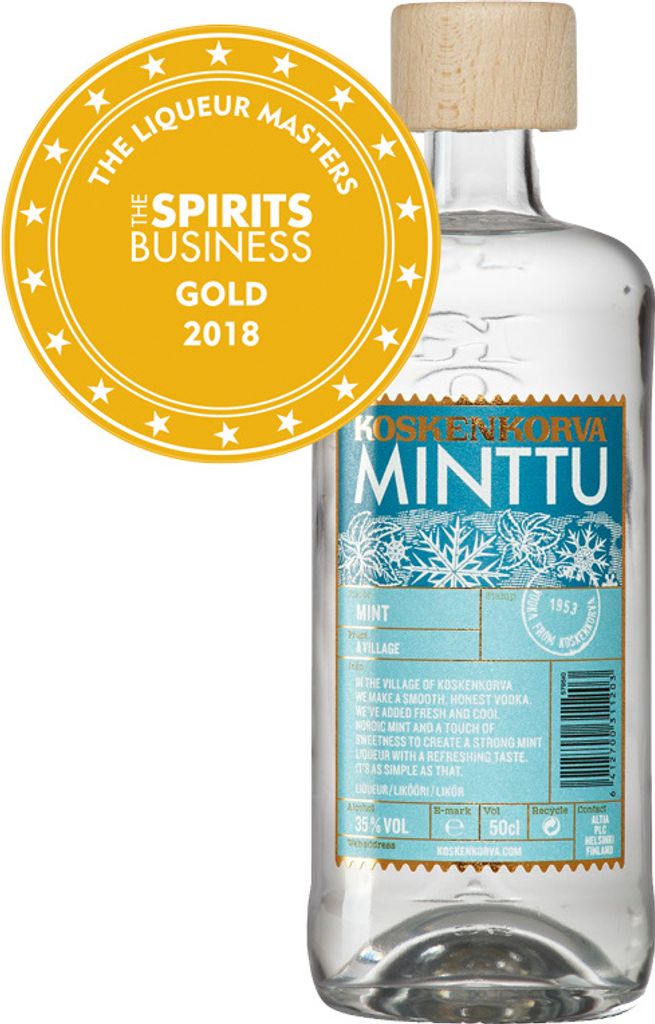 Koskenkorva Minttu 35% Vol. 0,5L Produktbild 