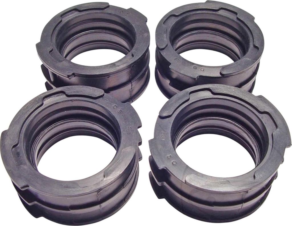 4 Vergaser-Ansaugstutzen für Yamaha VMX-12 1200 D Vmax Baujahr 1992-1993 von pamoto - Neu