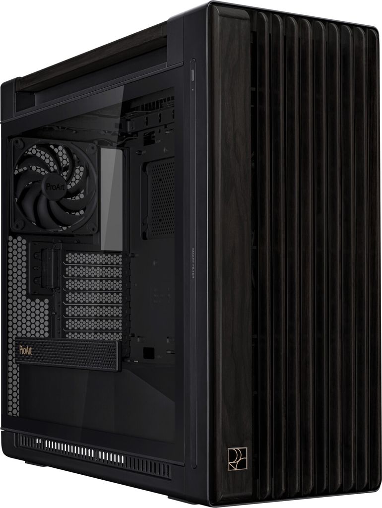 ASUS ProArt PA602 Wood Edition Midi Tower Czarny Zdjęcie produktu 2