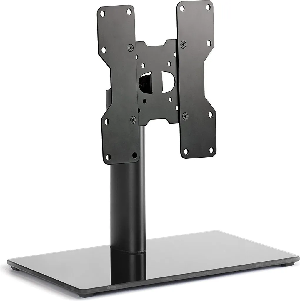 Pied TV stable Meliconi Stand 200 Noir - Finit les téléviseurs bancals 40''