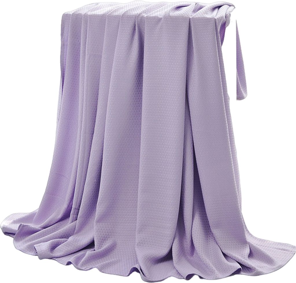 Kühlende Sommerdecke, einfarbig, waschbar, superweich, atmungsaktiv, hautfreundlich, kuschelige Decke, dekoratives Wohnaccessoire