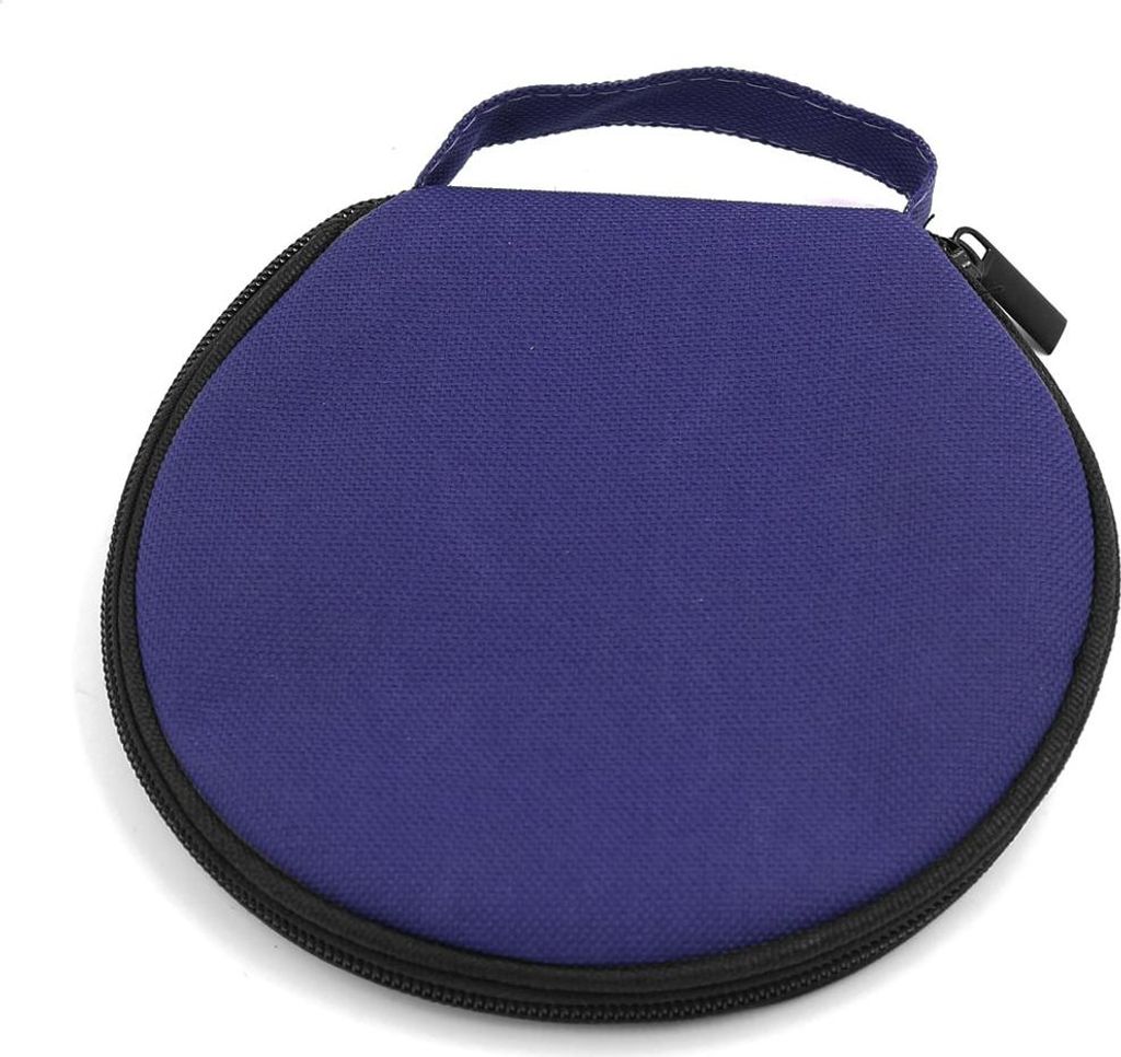 20 Stk Kapazität CD DVD Hülle Halter Nylon Reißverschluss Schließung 10 Blätter DE de