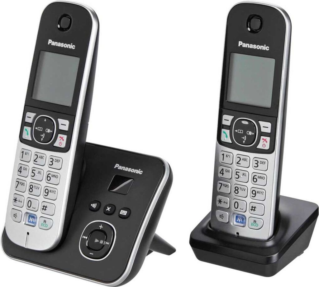 Panasonic KX-TG6822GB Duo Schnurlostelefon mit AB + 2. Produktbild 3