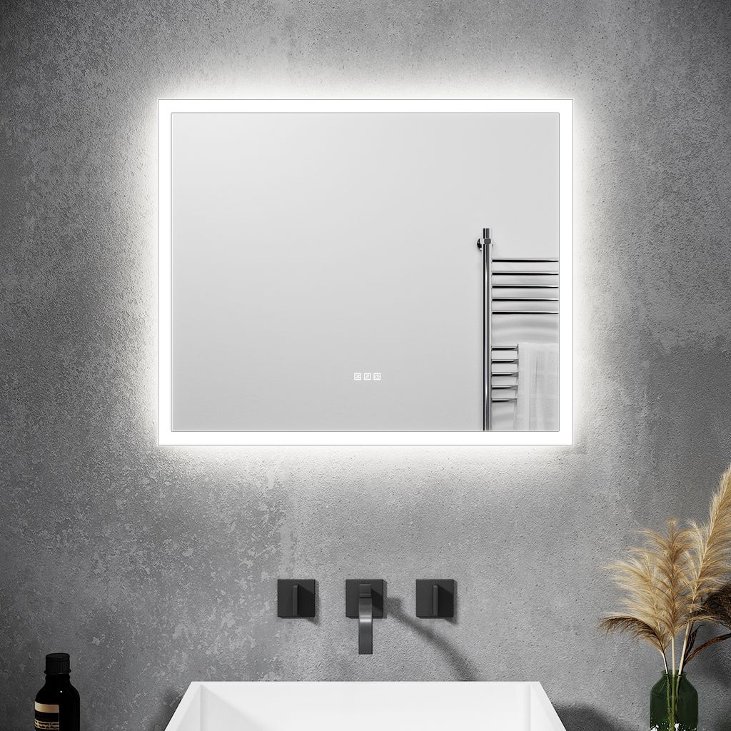 SONNI koupelnové zrcadlo s osvětlením 60 x 50 cm LED Obrázek produktu 