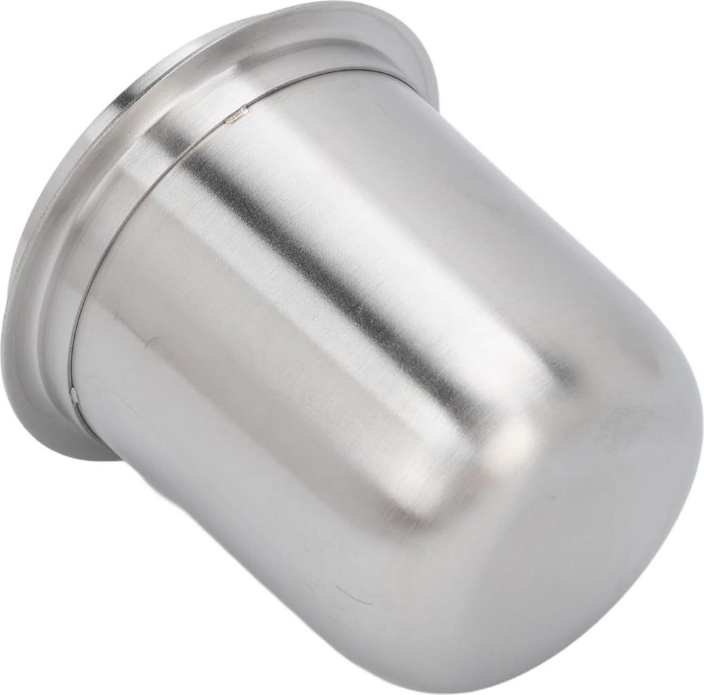 Koffie Doseerbeker 58 Mm - Doseerbeker 150 Ml van Roestvrij Staal - Universele Koffiefilterhouder voor Koffiemachines - Zilvere Kleur