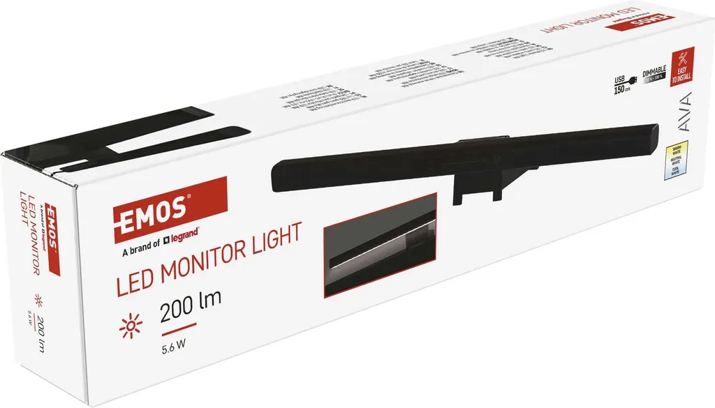 Lampe d'écran EMOS AVA Z7617 - Dites adieu aux reflets et à la fatigue - 9
