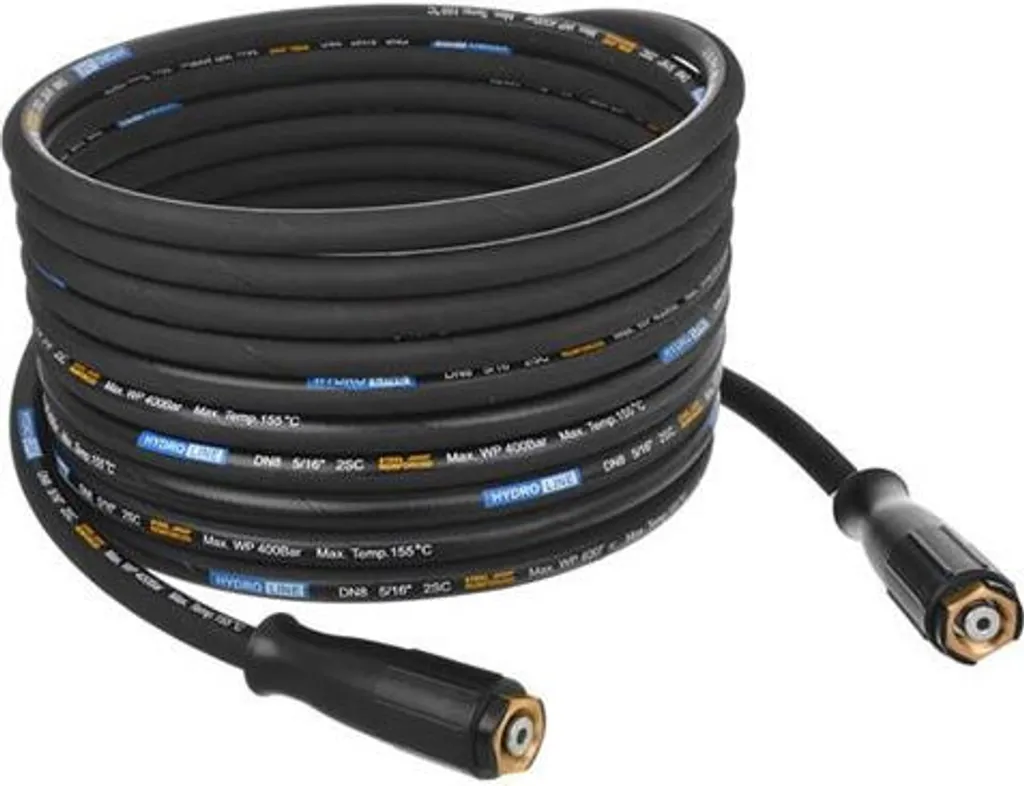 Tubo Professionale Idropulitrice 25m Acciaio DN8 M22 Karcher Kranzle