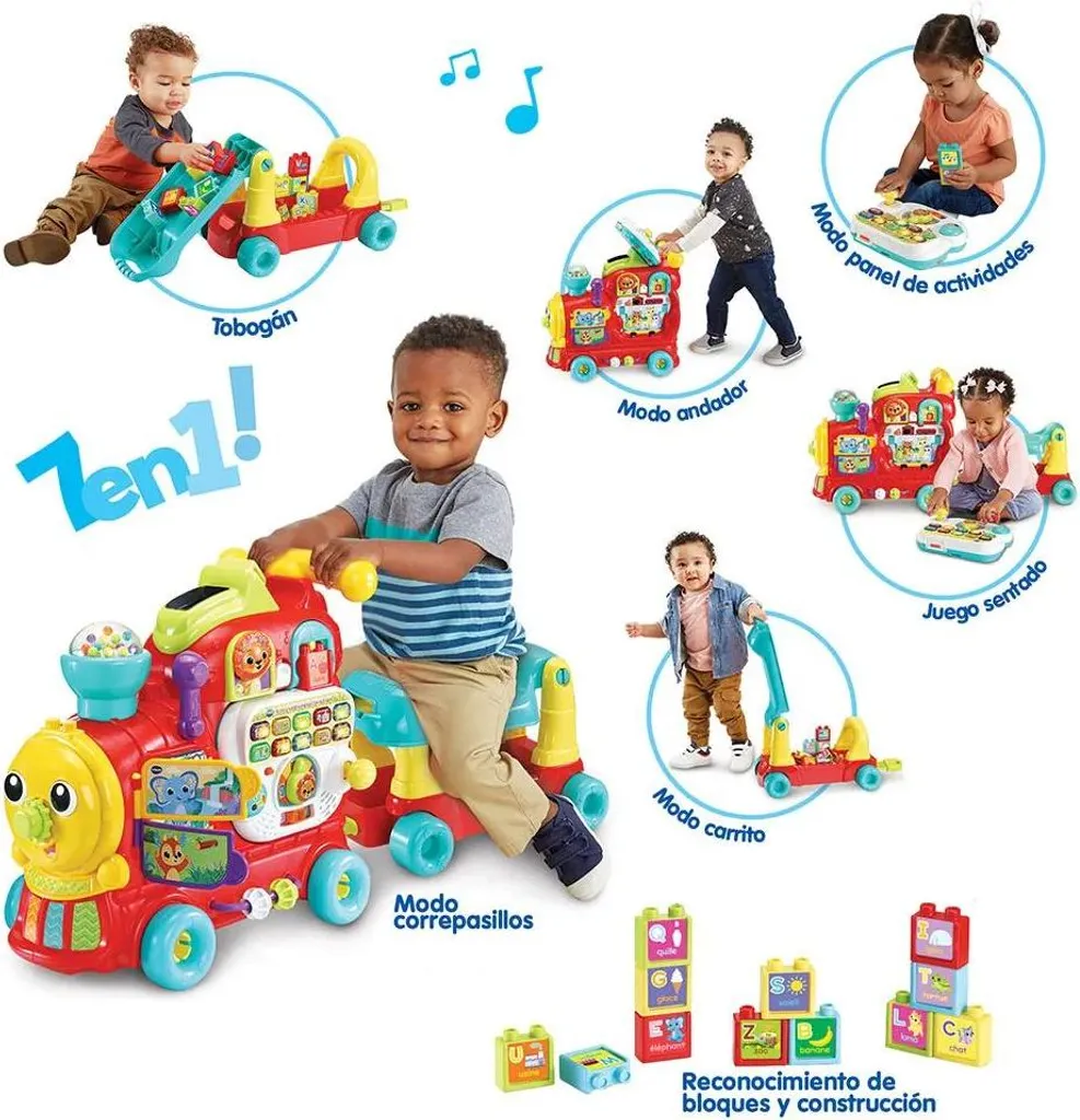 Apprendre à Marcher Sans Chute : Maxi Train ABC VTech Stable et Ludique - 9