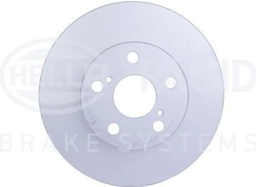 Disque de frein arrière pour Lexus CT200h et Toyota Prius 1.8 Hybrid HELLA