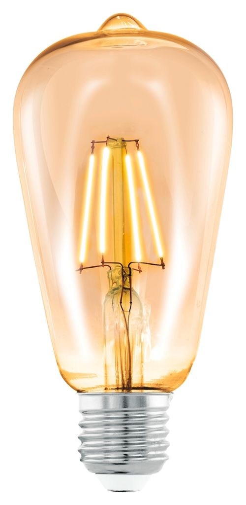 Eglo 110055 LED E27 lampadina 1x4W Ø64mm bianco caldo Immagine del prodotto 