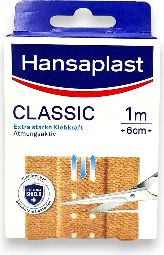 Hansaplast Pflaster CLASSIC 4809183005 beige 6,0 x 10,0 cm, Produktbild 