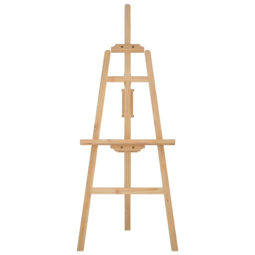 Chevalet en Bois de Pin Massif avec Structure Stable et Design Classique - 3