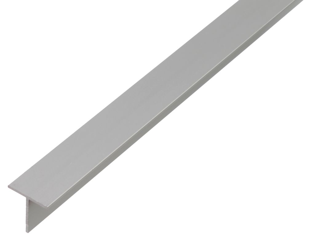 Alberts T-Profil | Aluminium, natur | 1000 x 15 x 15 mm | 7er Set