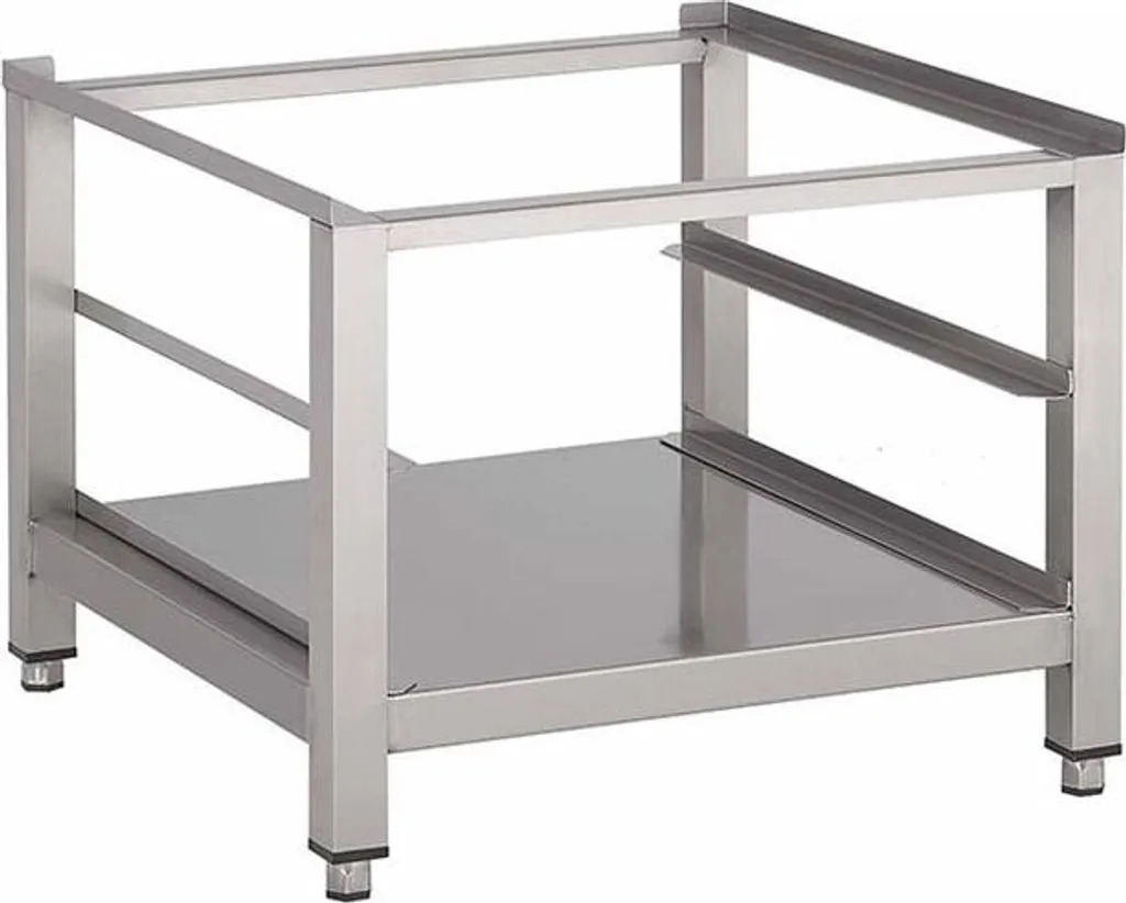 Socle en acier inoxydable pour lave-vaisselle avec base stable 60x60cm