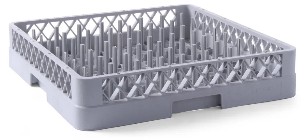 HENDI Panier Lave-Vaisselle pour Assiettes 500x500 mm - Hauteur 100mm