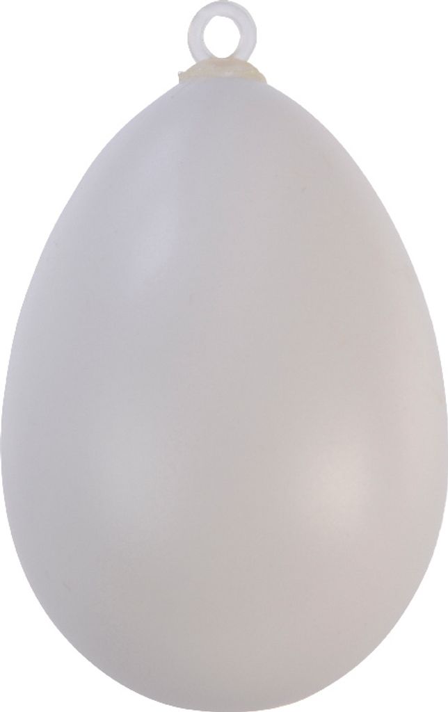 Ostereier zum Aufhängen Basteln und Bemalen 6cm weiß 10 Produktbild 