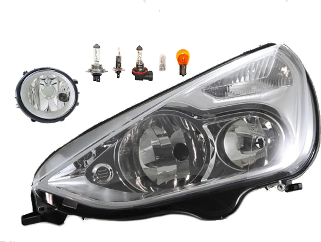 Fari Johns con Osram Night Breaker Laser per Ford Galaxy 2006-2015