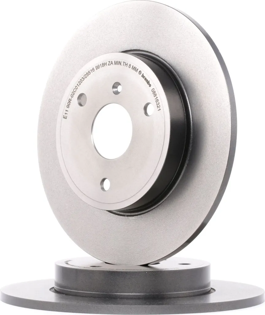 Disque de frein Brembo 08.8163.21 haute résistance pour Smart Fortwo 451