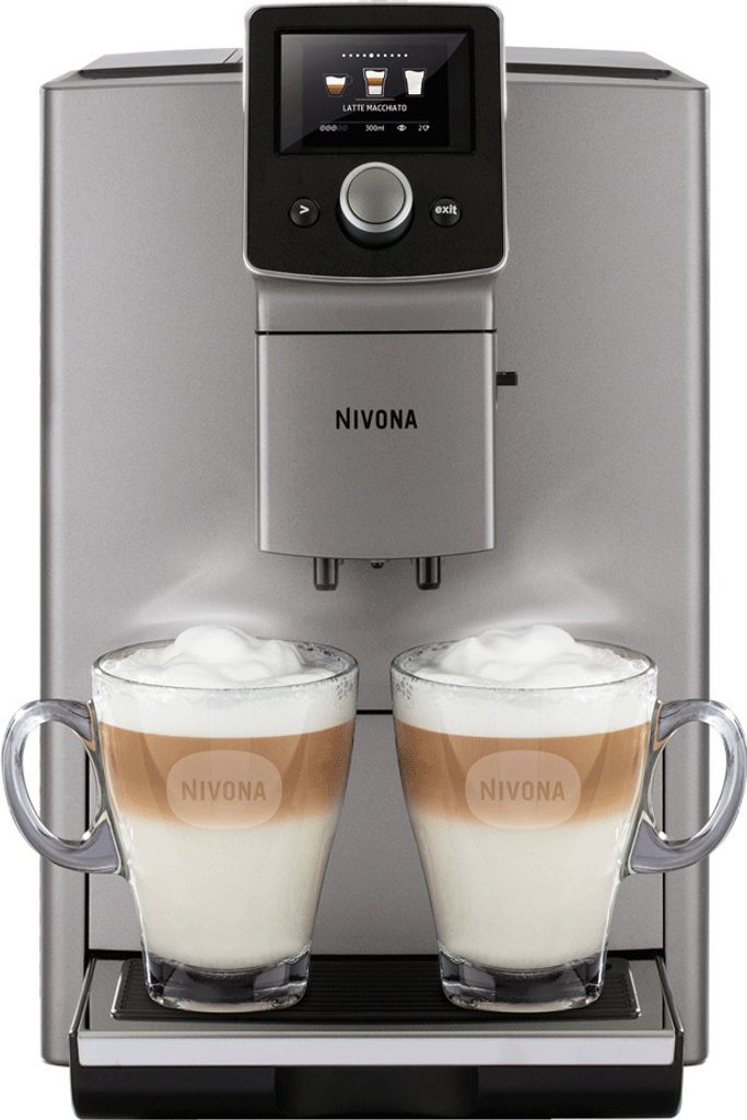 Nivona - Kaffeevollautomat NICR 823, Full-Titan / Chrom Produktbild 
