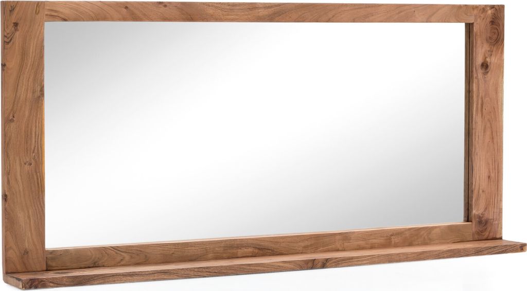 Spiegel Osbon 140x65 Akazie Produktbild 