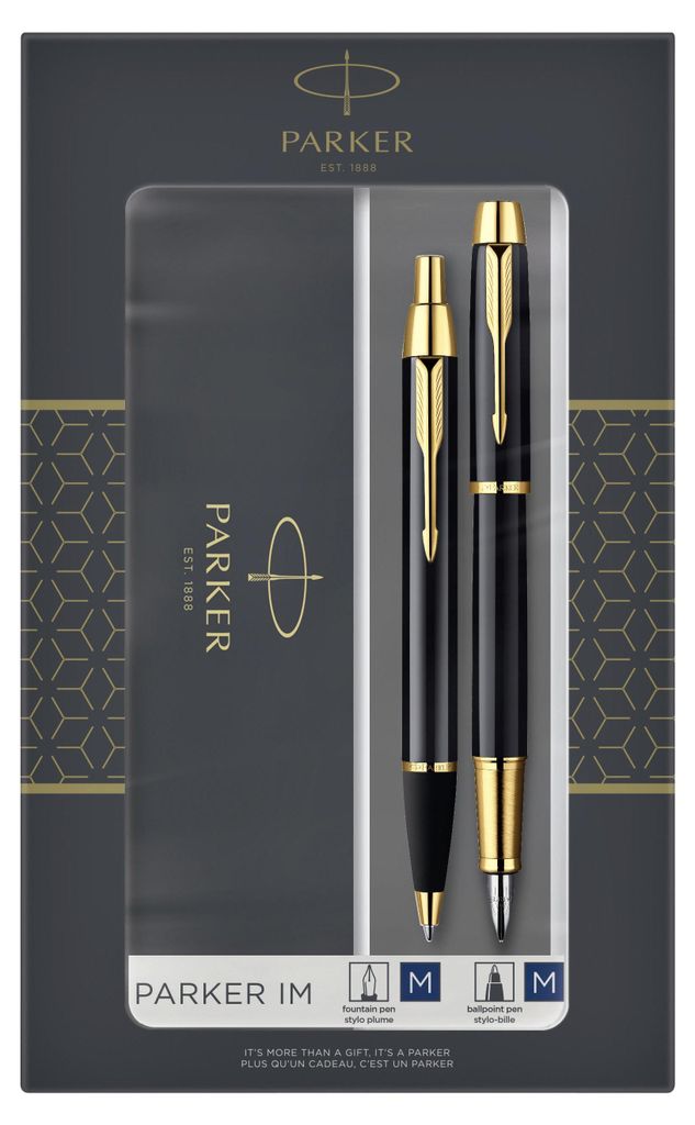 PARKER Füller & Kugelschreiber DuoSet Black G.T IM M Zdjęcie produktu 