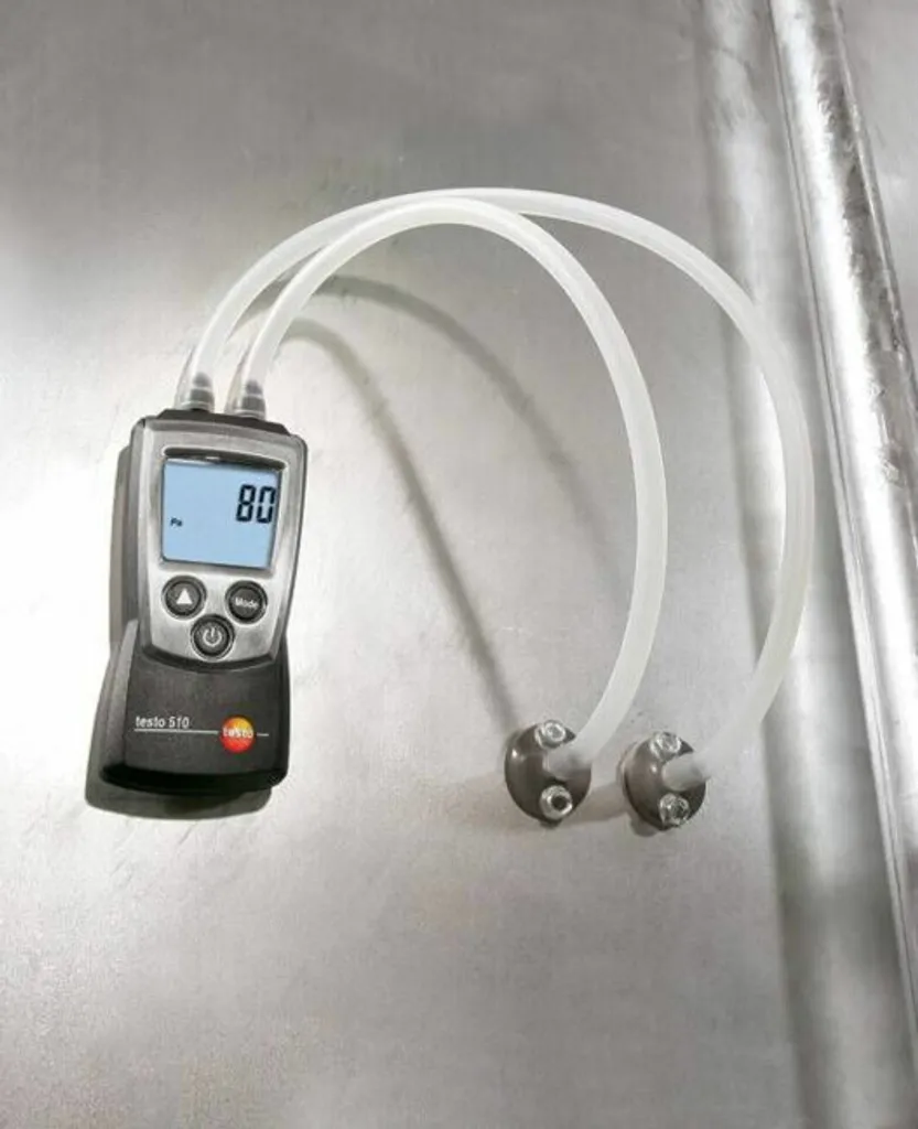 Kit Testo 510 manomètre différentiel de poche 0563 0510 avec flexible