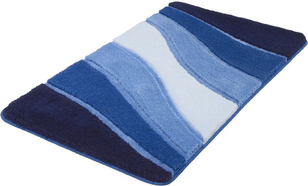 Kleine Wolke Badteppich Ocean royalblau, 70 x 120 cm Produktbild 