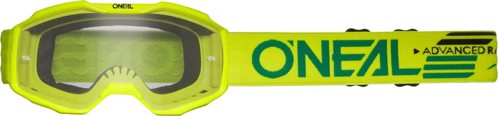 Lunettes VTT et Cross Jeunes Oneal B-10 Jaune Fluo Protection Yeux Enfant