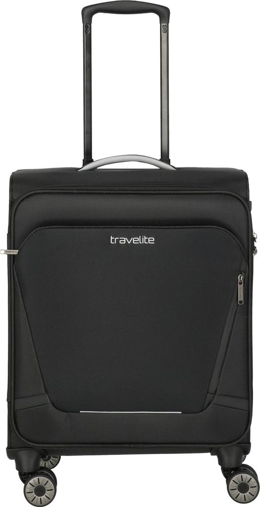 travelite Trolley Jetpack Max 4 Cabin Black schwarz 55cm Produktbild 