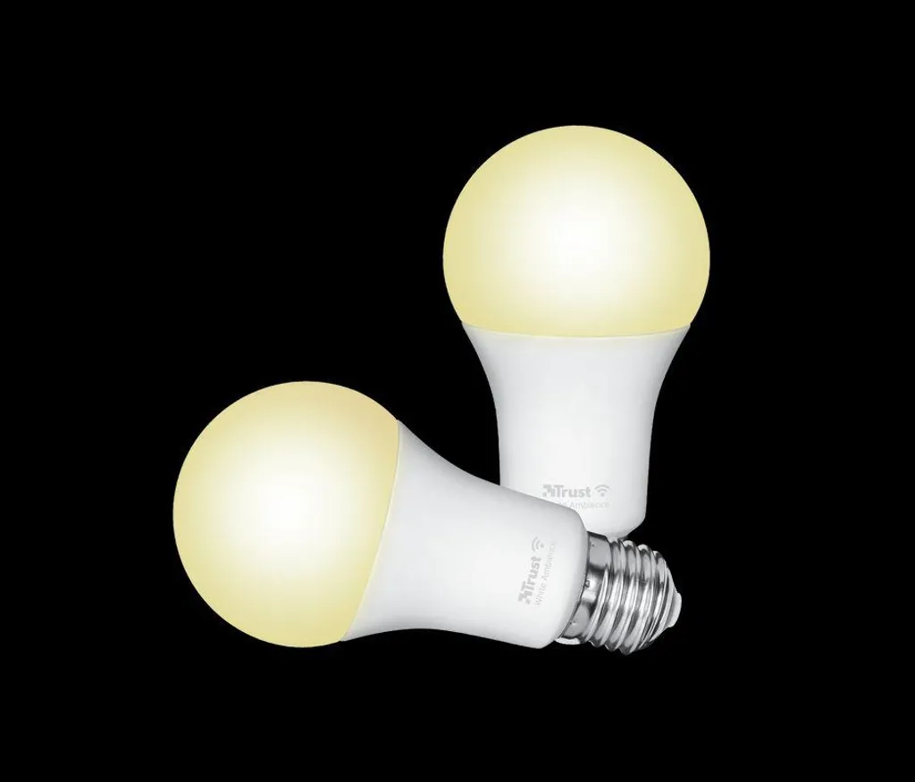 Ampoule LED connectée WiFi E27 TRUST lumière blanche dimmable 9W - 2