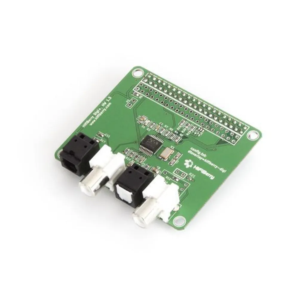 Interface HiFiBerry Digi+ I/O S/PDIF Haute Résolution pour Raspberry Pi