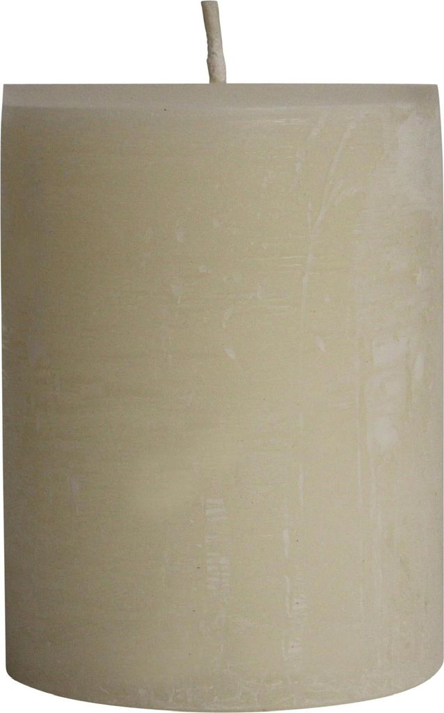 PTMD – Rustikale Outdoor-Kerze – Weiß – 15 x 15 x 20 cm
