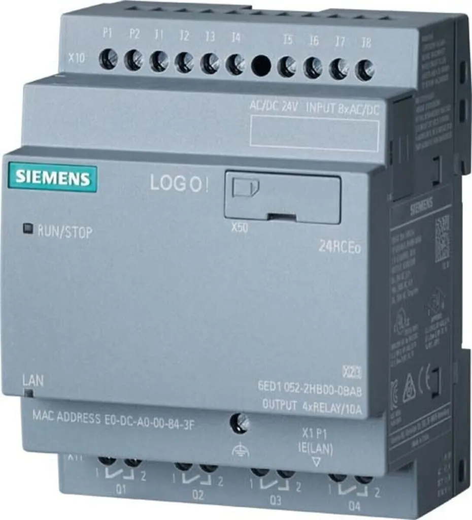 Solution Automatisation compacte Siemens LOGO! 24 RCEo 6ED10522HB080BA2