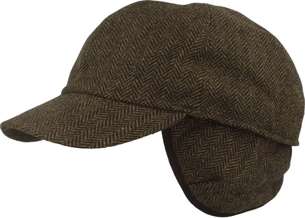 Hut-Breiter Cappello Baseball Elegante Herringbone Lana Invernale
