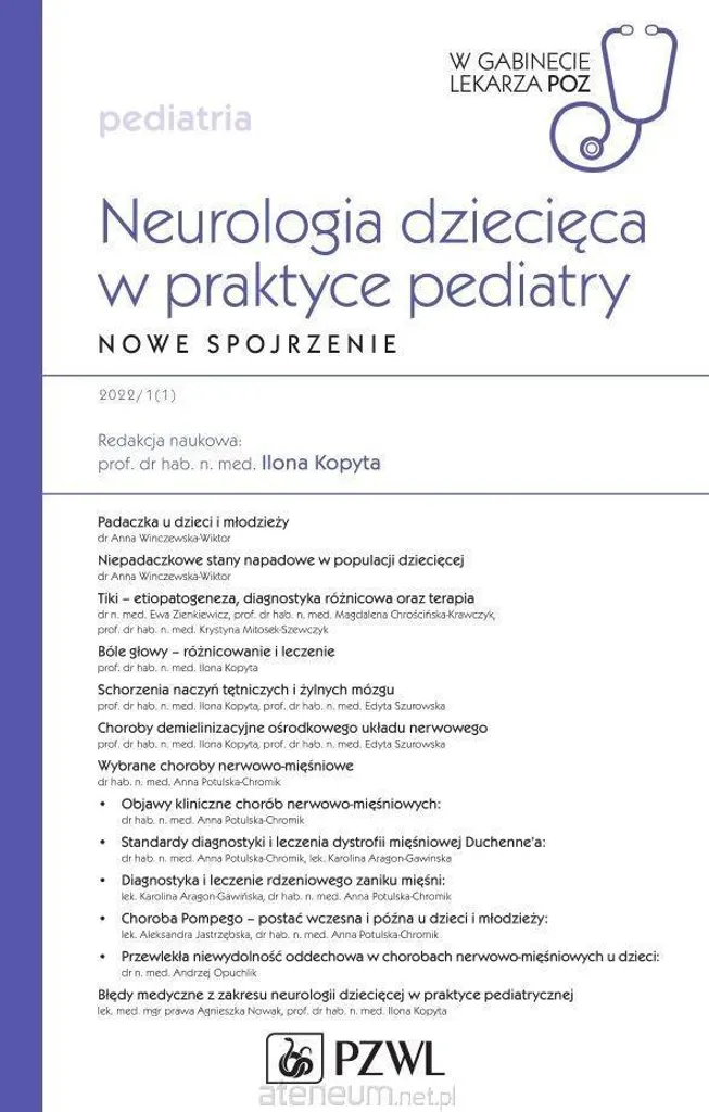 Livre de neurologie pédiatrique pour réussir le diagnostic en cabinet