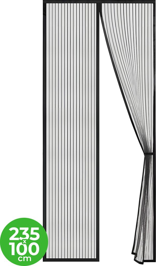 VerminBuster Fliegenvorhang Magnetisch - Luxus Türgitter - Produktbild 