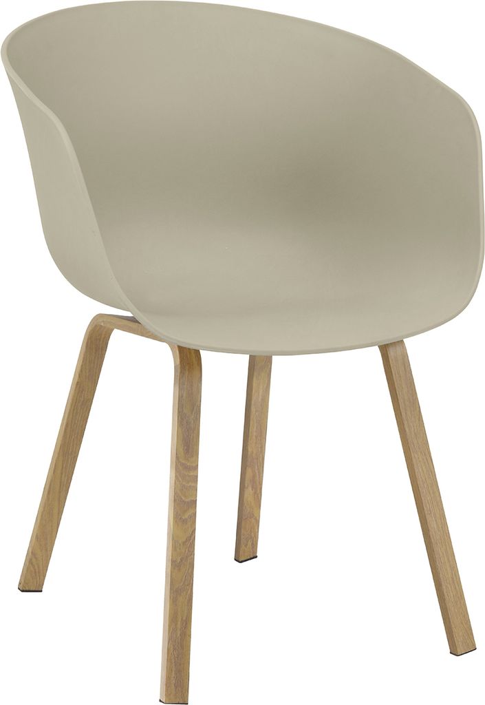 SalesFever Esszimmerstuhl 2er Set | Sitzschale Kunststoff | Produktbild 3