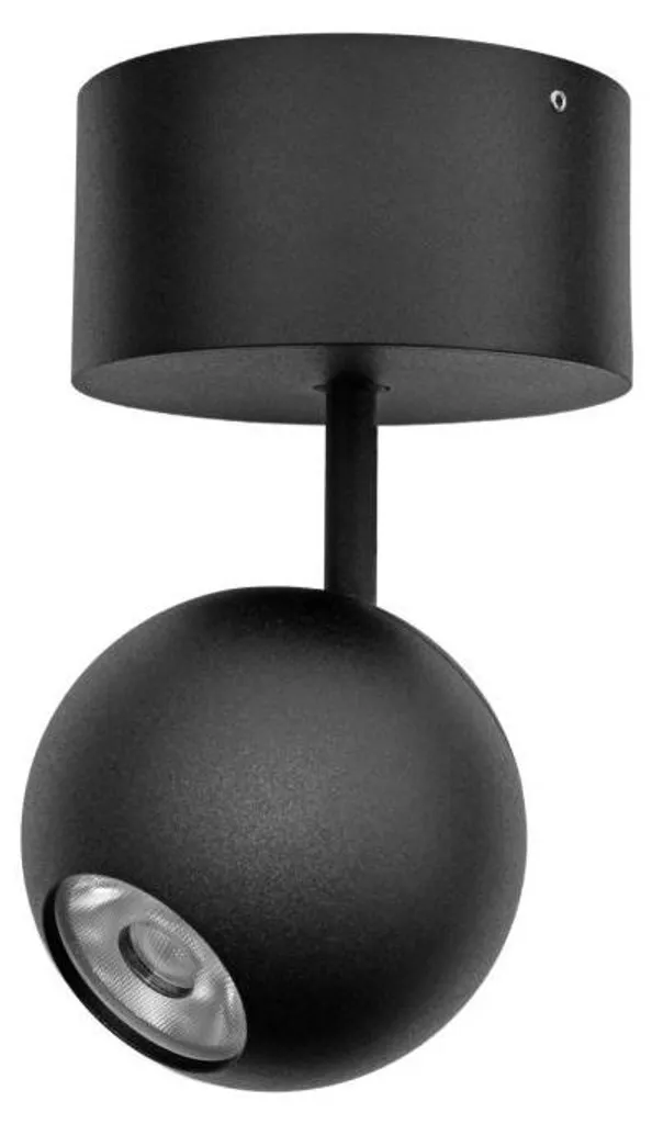 Luminaire Plafonnier LED pour Galerie d'Art et Salon Moderne Noir Orientable