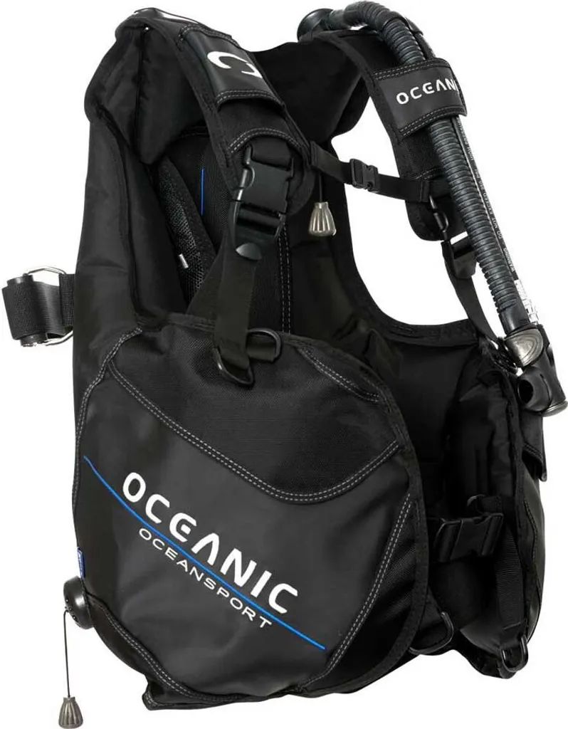 Gilet stabilisateur Oceanic Oceansport BCD Noir XL - Confort de Plongée