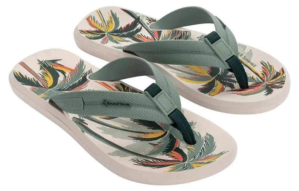 Tongs Ipanema Urban Graphics Vert 44 Homme pour Vacances et Piscine