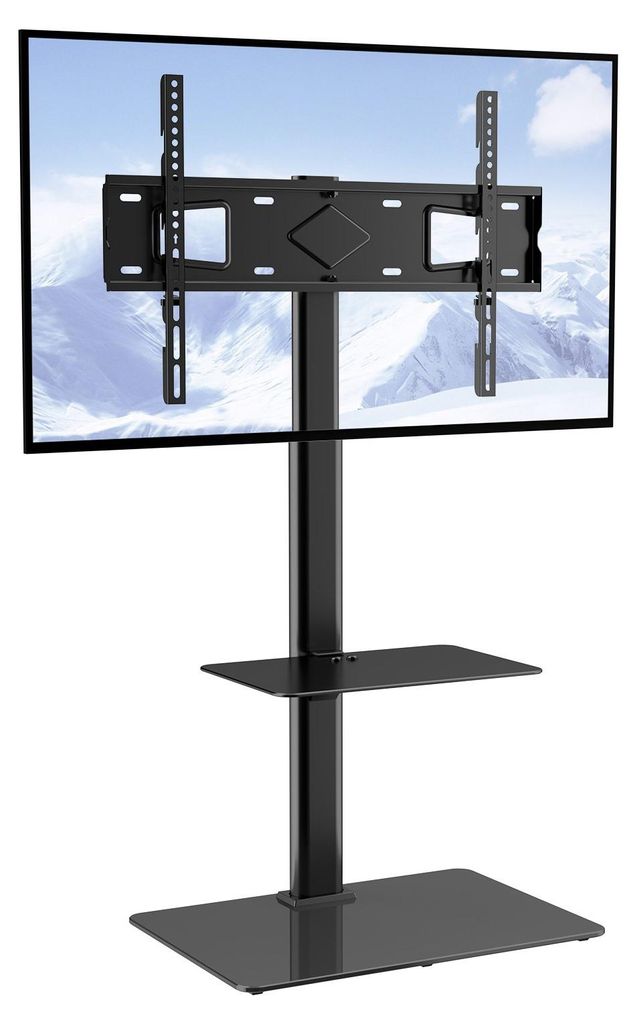 VEVOR Mobiler TV-Ständer, Mobiler TV-Wagen für 32 bis 70 Produktbild 